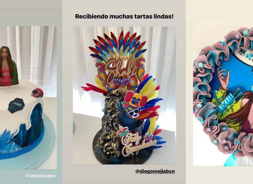 Shakira recibe pastel con el rostro de Gerard Piqué en su cumpleaños, ¿cómo reaccionó ante la sorpresa?