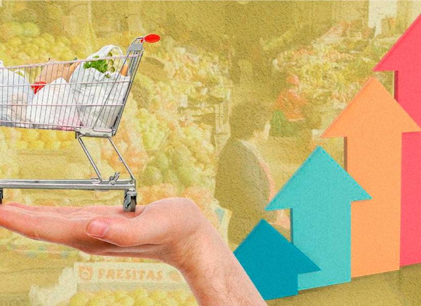 La canasta familiar básica se compone de 75 productos con probabilidad de ser consumidos al menos una vez al mes.