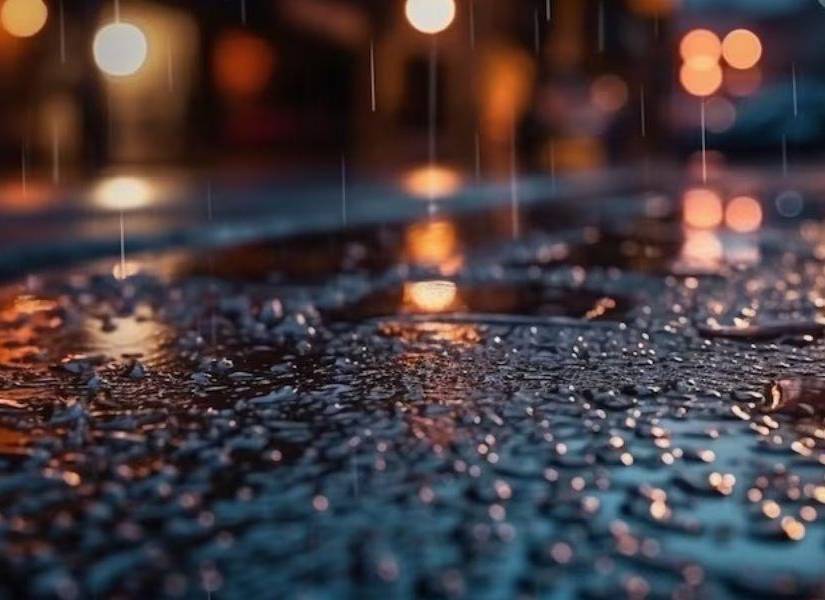 Imagen referencial de lluvia.