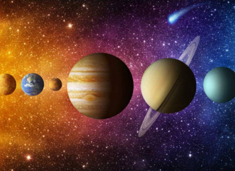 Sistema Solar en una imagen de archivo.