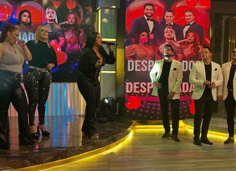 Mayensi Rivera, Katty Elisa, Lila Flores, Toño Navarrete, Jhonathan Luna y Alejandro Montes de Oca en una imagen de archivo.