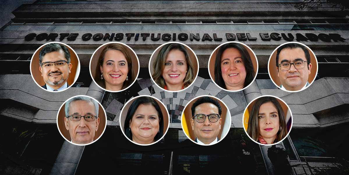 Muerte cruzada Ecuador: ¿quiénes conforman la Corte Constitucional?