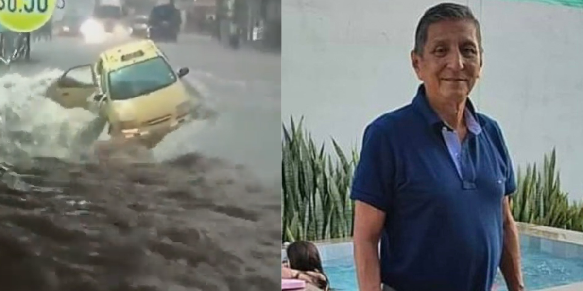 Guayaquil: el taxista arrastrado por la corriente en El Fortín fue encontrado sin vida