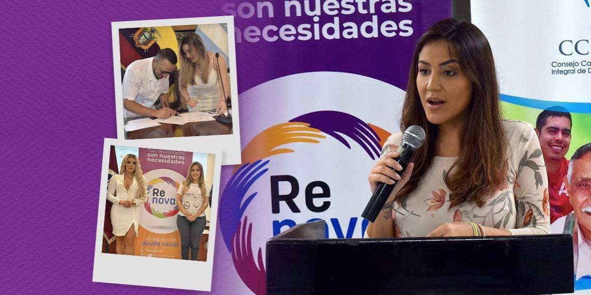 Fundación Renova de Mayra Salazar tuvo relación con diferentes entidades públicas