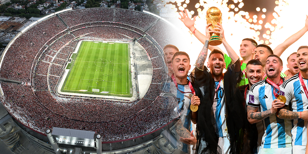 Argentina recibirá a los Campeones del Mundo con estadio lleno