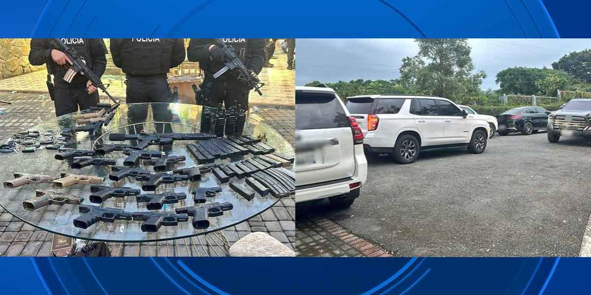 Lo que se sabe del allanamiento en finca de vía a la Costa: detenidos un cabecilla de Las Águilas y el hijo de Abdalá Bucaram