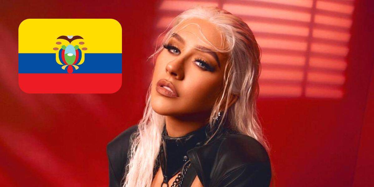 Christina Aguilera recuerda sus raíces ecuatorianas en su sorprendente show de Viña del Mar 2023