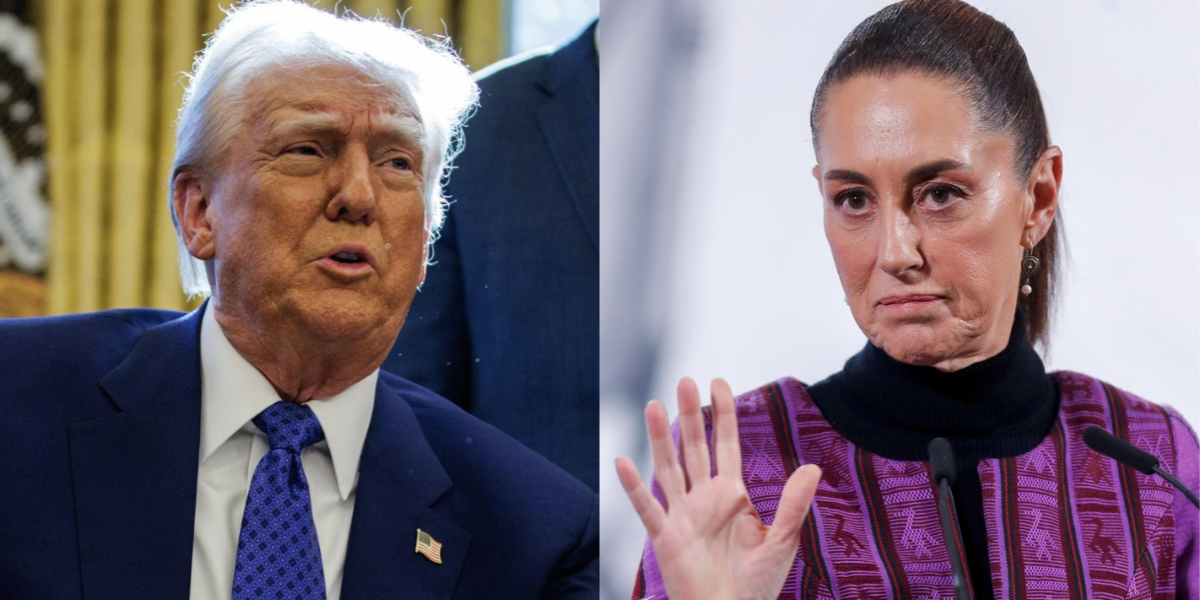 Donald Trump llama mujer maravillosa a la presidenta de México, Claudia Sheinbaum