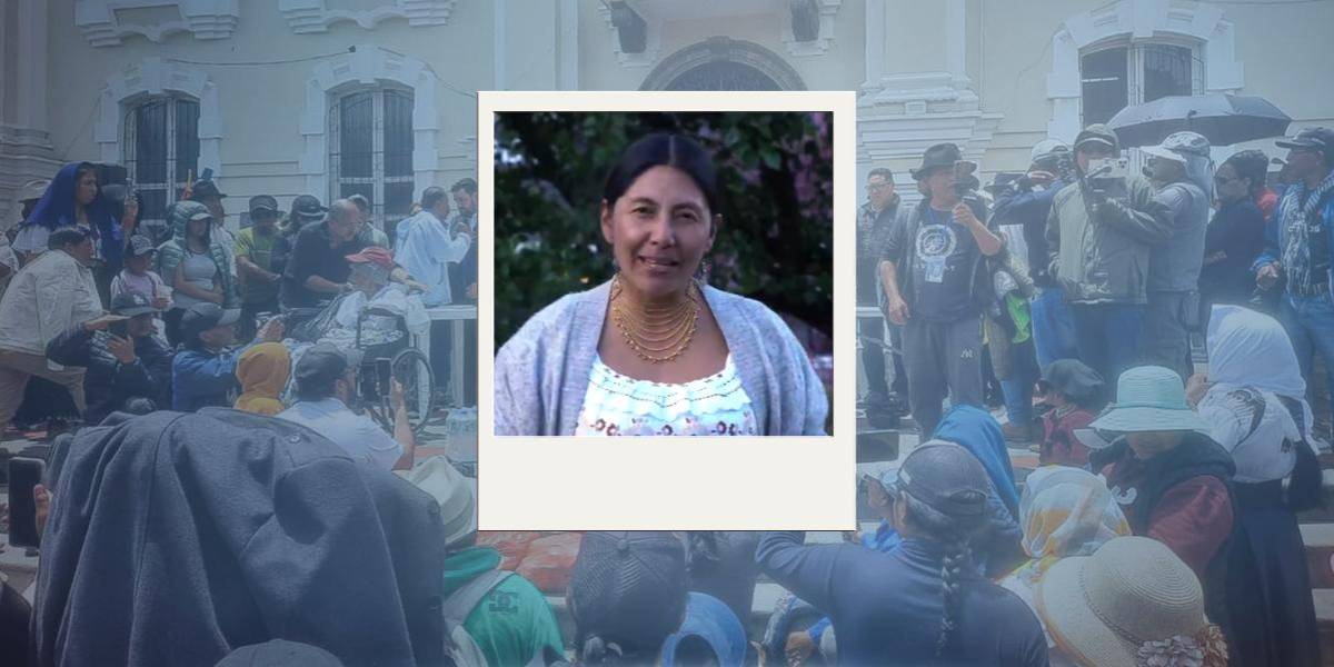 Pacha Terán, dirigente indígena: El único que puso fin al paro nacional es el ministro John Reimberg