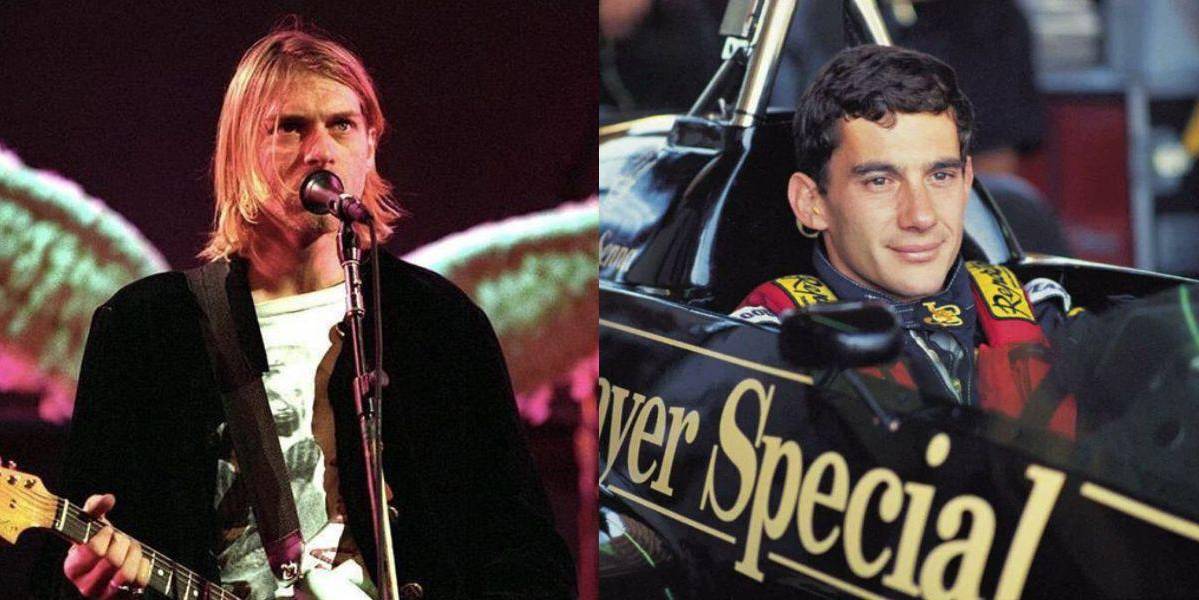 Kurt Cobain y Ayrton Senna cumplen 30 años de su muerte