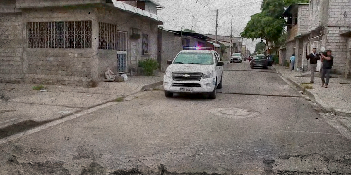Guayaquil: asesinan a indigente y atacan a bala a policías, en el Guasmo Sur