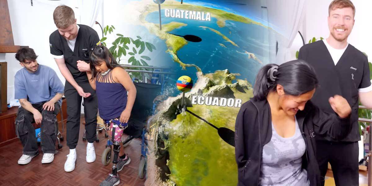 Por fin se conoce la razón por la que MrBeast visitó el Ecuador