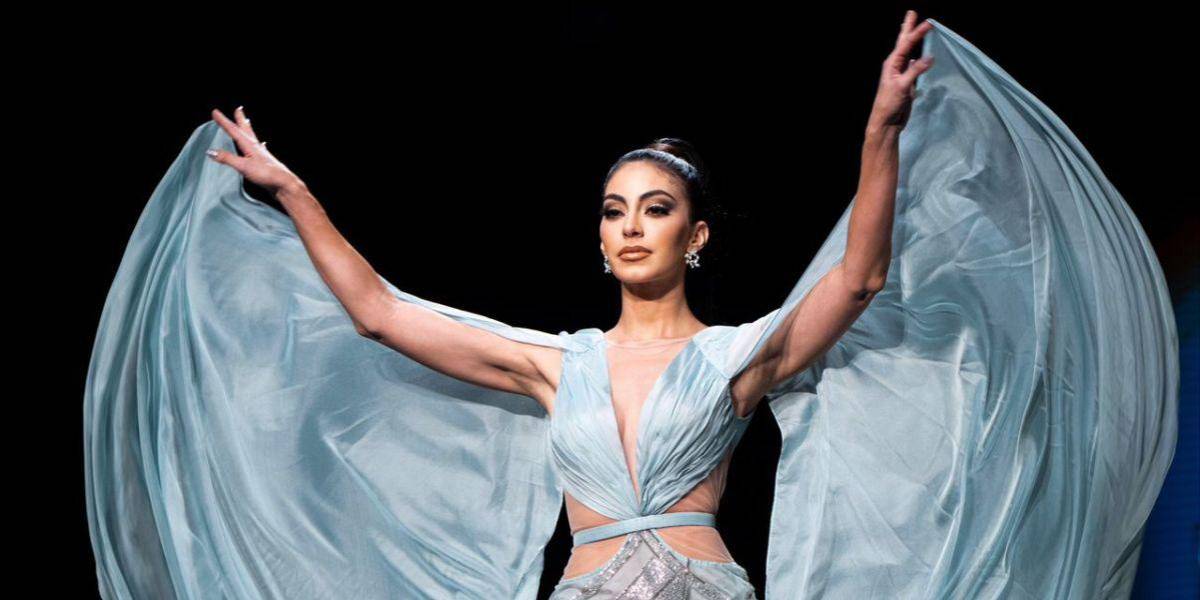 Virginia Limongi desfila para reconocidos diseñadores en evento de moda en Italia