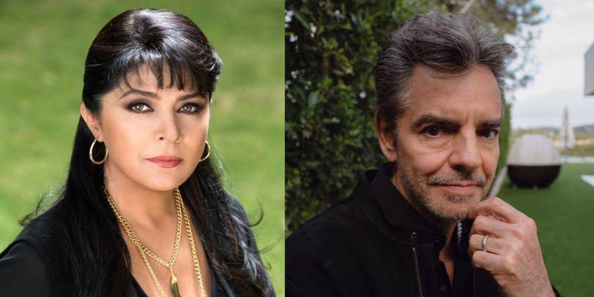 Eugenio Derbez y Victoria Ruffo se reencontraron en el nacimiento de su nieta en común