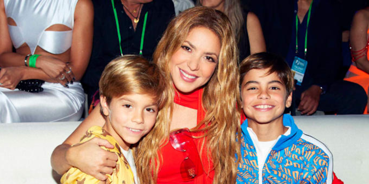 Shakira muestra curioso momento junto a sus hijos en época navideña