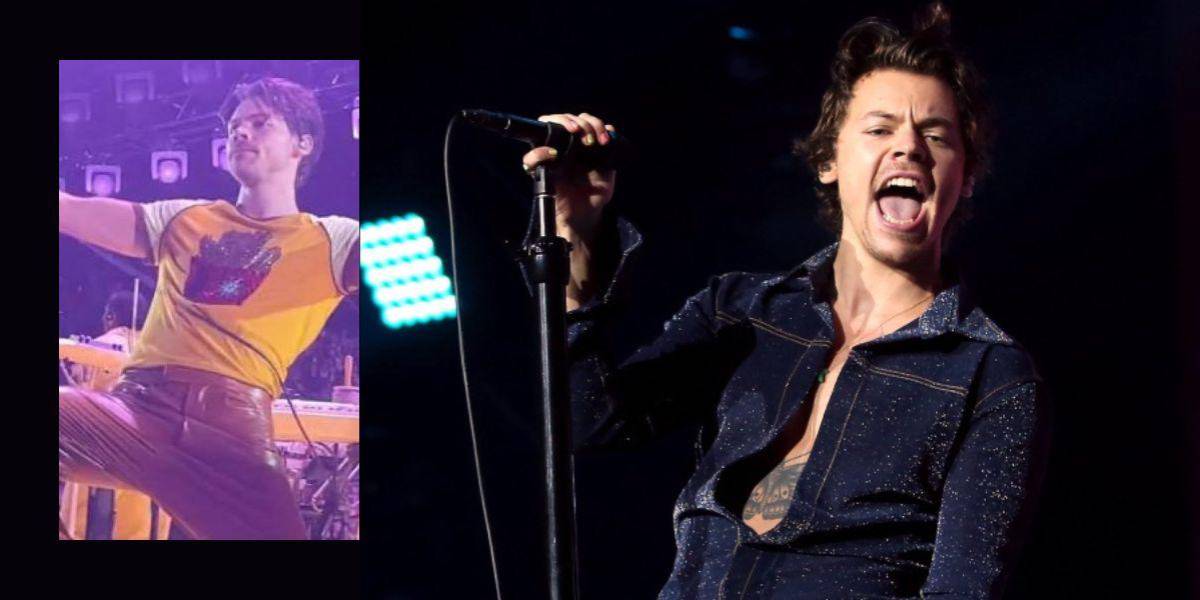 Así quedó el pantalón de Harry Styles tras romperlo en pleno show: Debo disculparme, es un espectáculo familiar