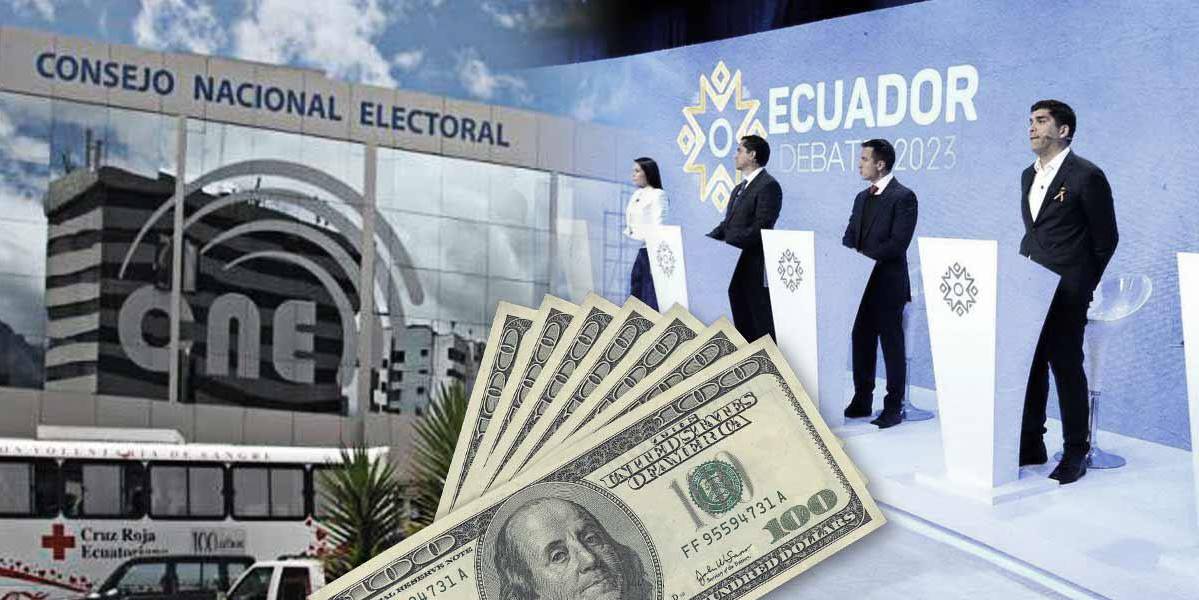Elecciones Ecuador 2023: ¿Cuánto costó el debate presidencial?
