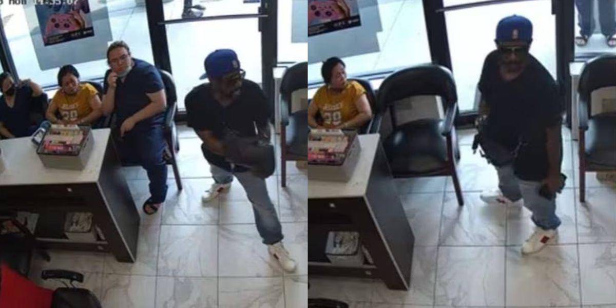 Ladrón fue ignorado en medio de un atraco en EE.UU; quedó registrado en video