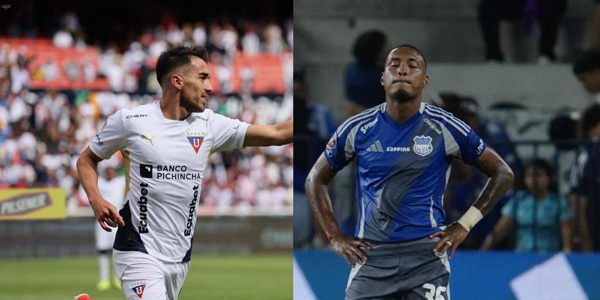 Las posibles alineaciones de Emelec y Liga de Quito por la LigaPro Ecuabet