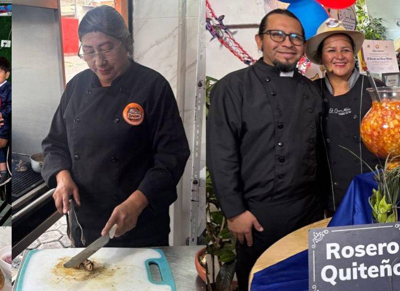 Tres huecas de la capital pasaron a la gran final del programa concurso de Ecuavisa, El Plato Quiteño.