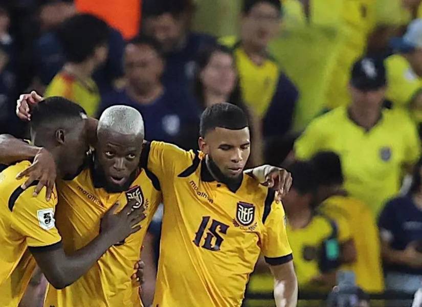 Jugadores de Ecuador.