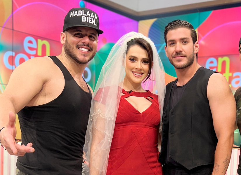 The Lion, Maka Gómez, Stefano Navas y Mauro Falcón en una imagen de archivo.