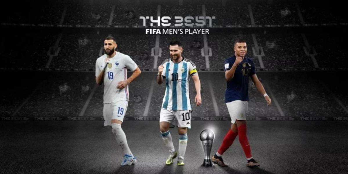 Messi, Benzema y Mbappé definen a The Best de la FIFA este lunes