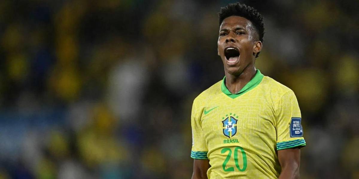 Brasil goleó a Chile con Estêvão como figura