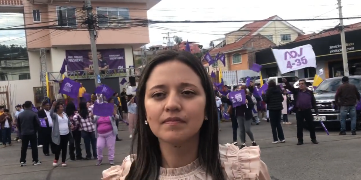 La asambleísta Fernanda Robles fue expulsada de la bancada oficialista ADN