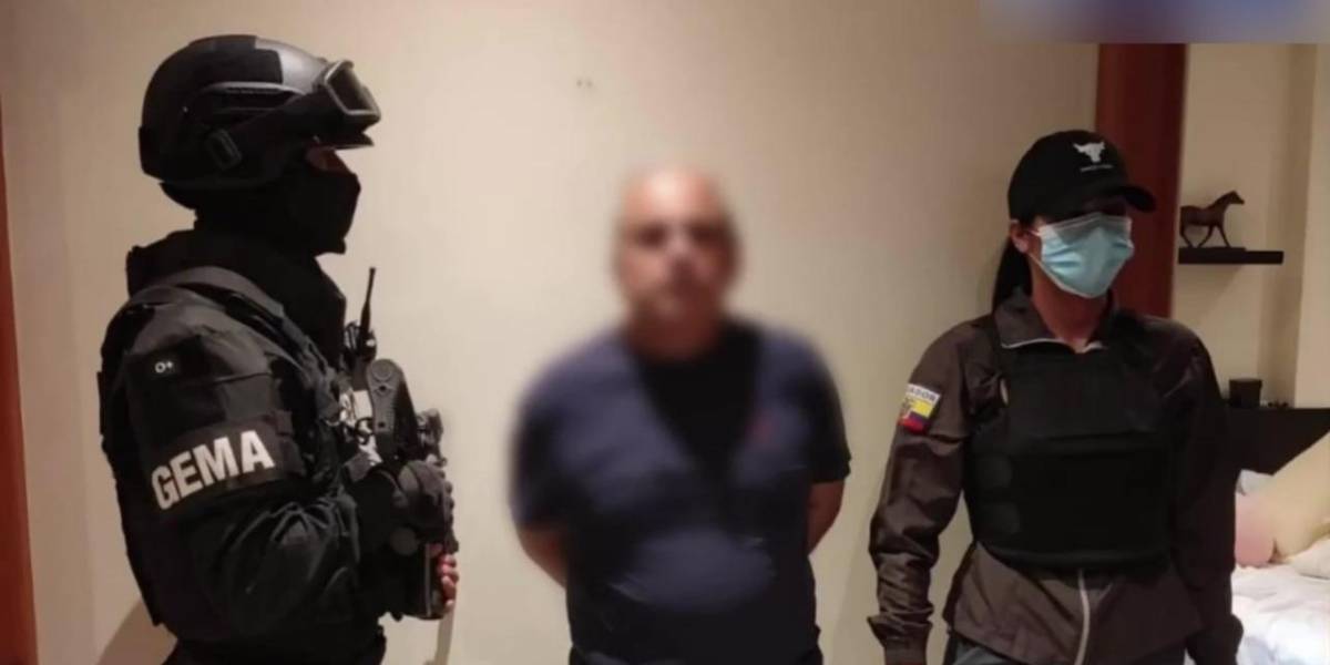 Alias Carlitos, investigado por el envío de siete toneladas de cocaína ocultas en atún a España, fue capturado