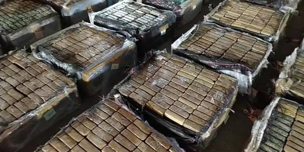 Policía incautó 210 toneladas de droga durante el 2021