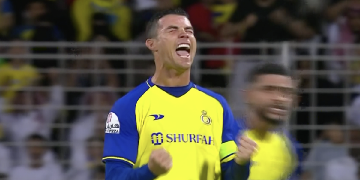 Cristiano Ronaldo convierte cuatro goles en su cuarto partido en Arabia