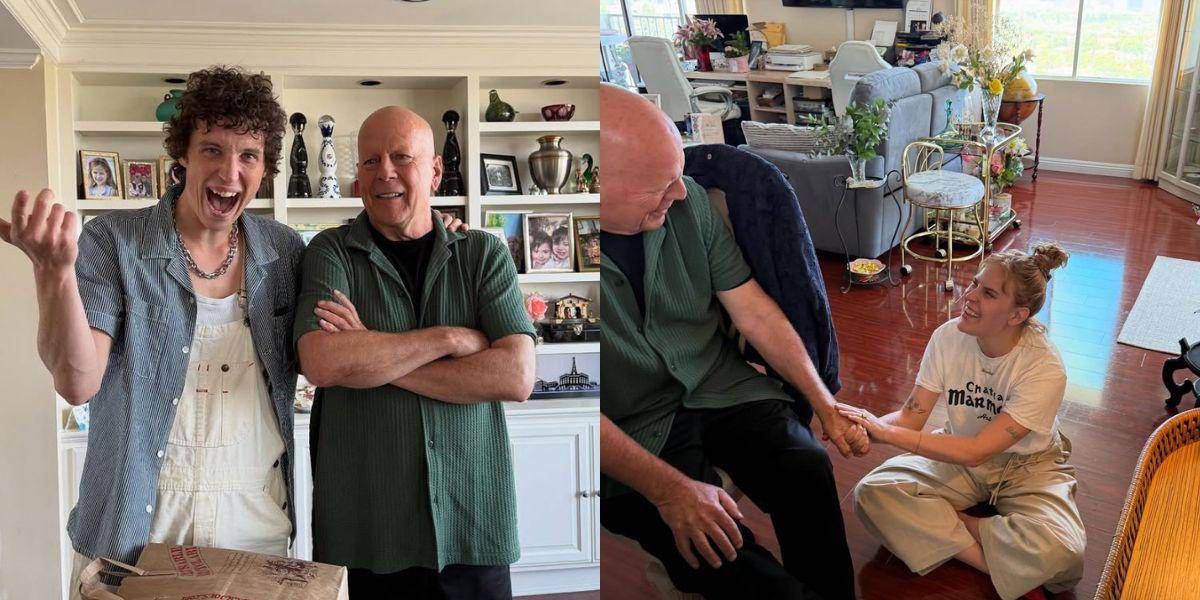 Bruce Willis reaparece en emotivas fotos junto a su hija Tallulah: “Fue un gran día lleno de sonrisas”