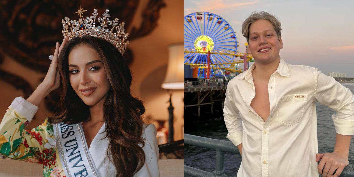 Nadia Mejía come encebollado en plena vereda junto a Iván Farah