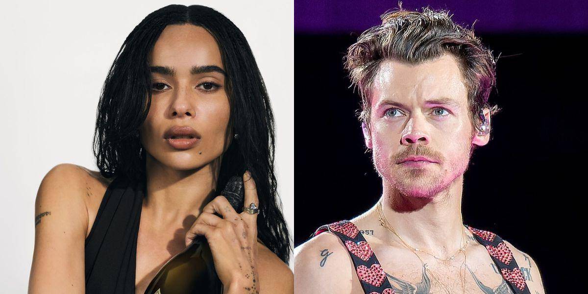 Zoë Kravitz y Harry Styles en Roma: el video que disparó rumores de romance