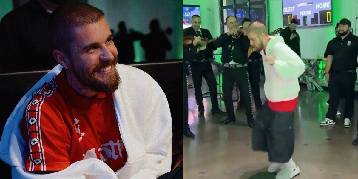 Justin Bieber canta y baila al ritmo del mariachi en un evento en Los Ángeles