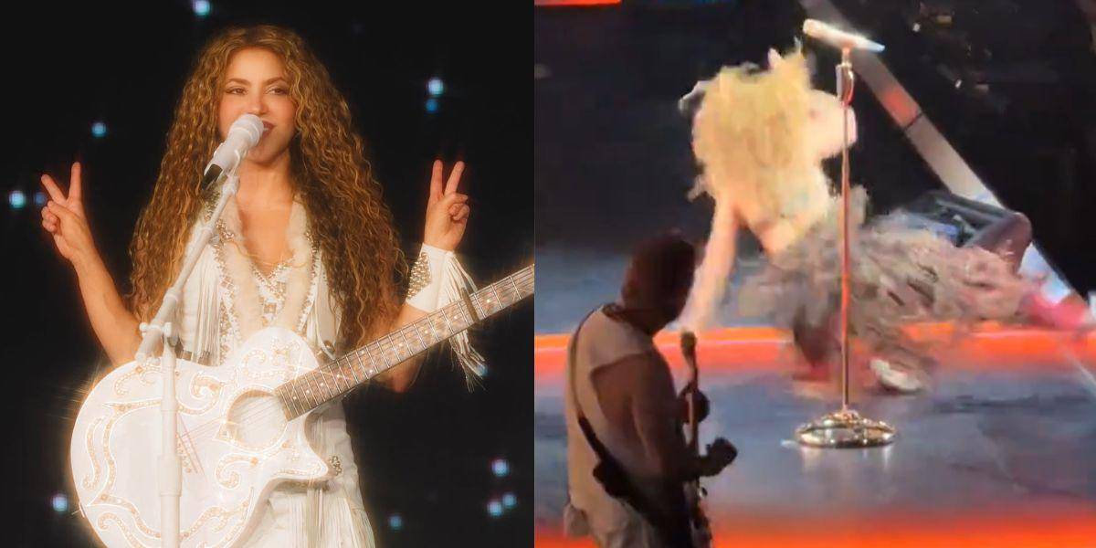 VIDEO | Shakira sufre percance en pleno concierto en Montreal y sorprende con su reacción