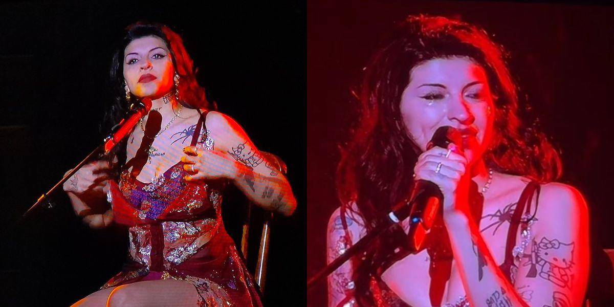 Cazzu se quiebra en pleno concierto y llora al cantarle a su hija Inti por su cumpleaños