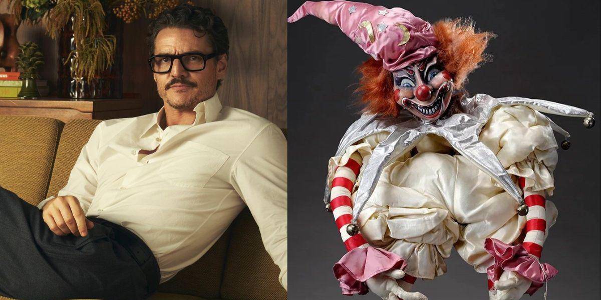 ¡La pesadilla de los 80 vive con Pedro Pascal! El actor guarda en su hogar al payaso original de Poltergeist