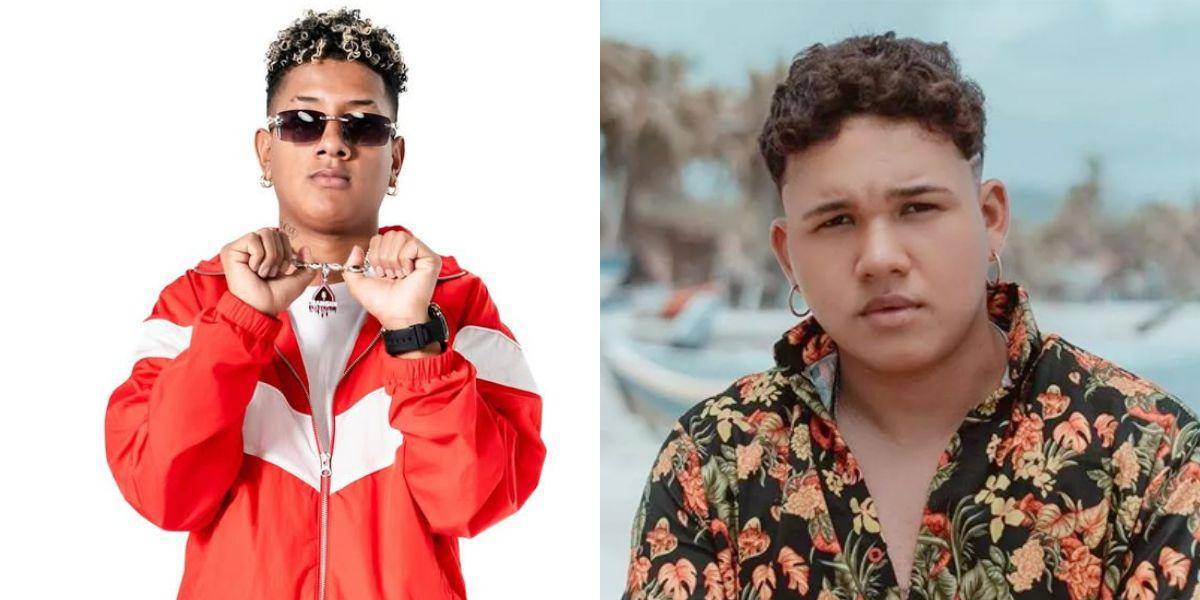 ¿Se viene nueva colaboración? Jombriel y Beéle fueron vistos juntos en los Premios Heat 2025