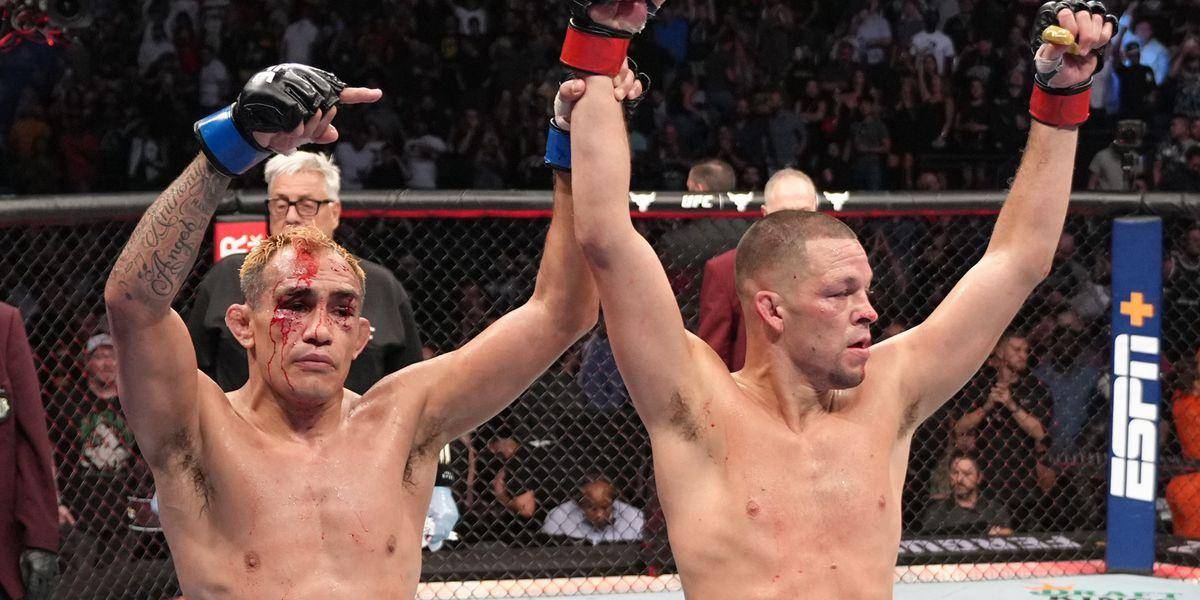 Nate Díaz se despide del UFC con victoria sobre Tony Ferguson
