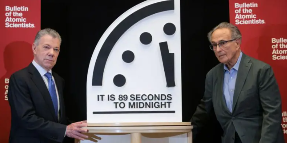 Por qué el Reloj del Juicio Final se ha acercado más que nunca a la hora de la destrucción
