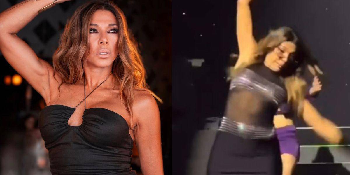 Catherine Fulop sufre caída durante show de Erreway: “Hice un papelón”