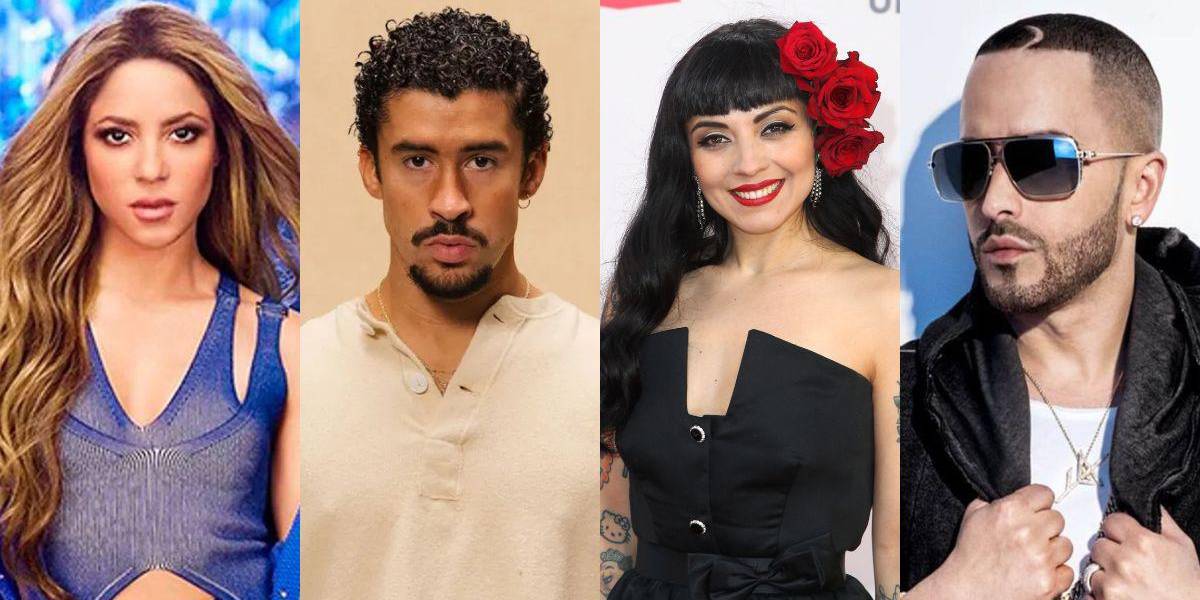 Bad Bunny, Mon Laferte y Shakira entre los nominados a los Latin Grammy 2025: lista completa