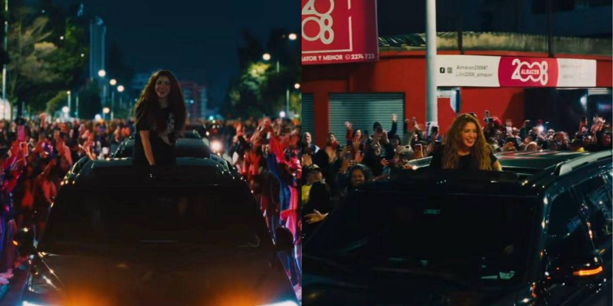 Así se despidió Shakira de Ecuador: entre regalos y una gran caravana de fanáticos