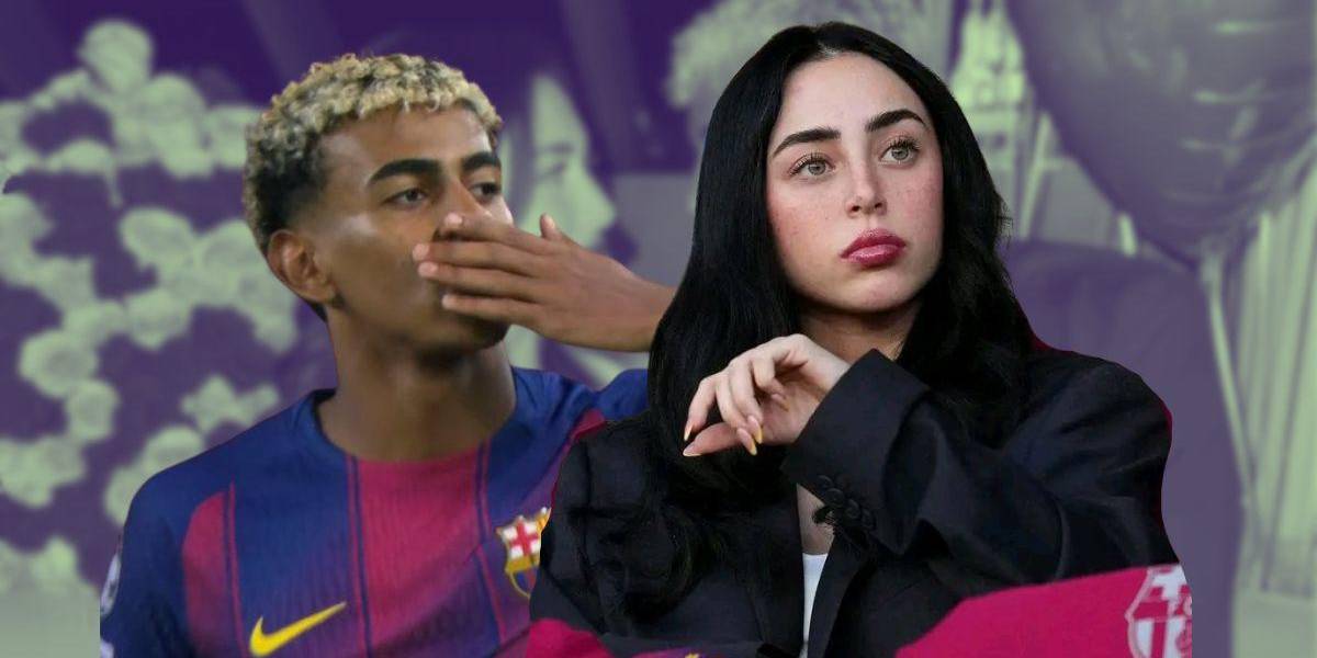 Lamine Yamal dedica un gol a Nicki Nicole en la Champions League