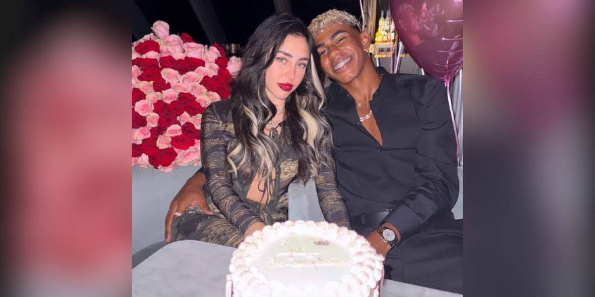 Lamine Yamal sorprende con romántica foto junto a Nicki Nicole en el cumpleaños 25 de la cantante