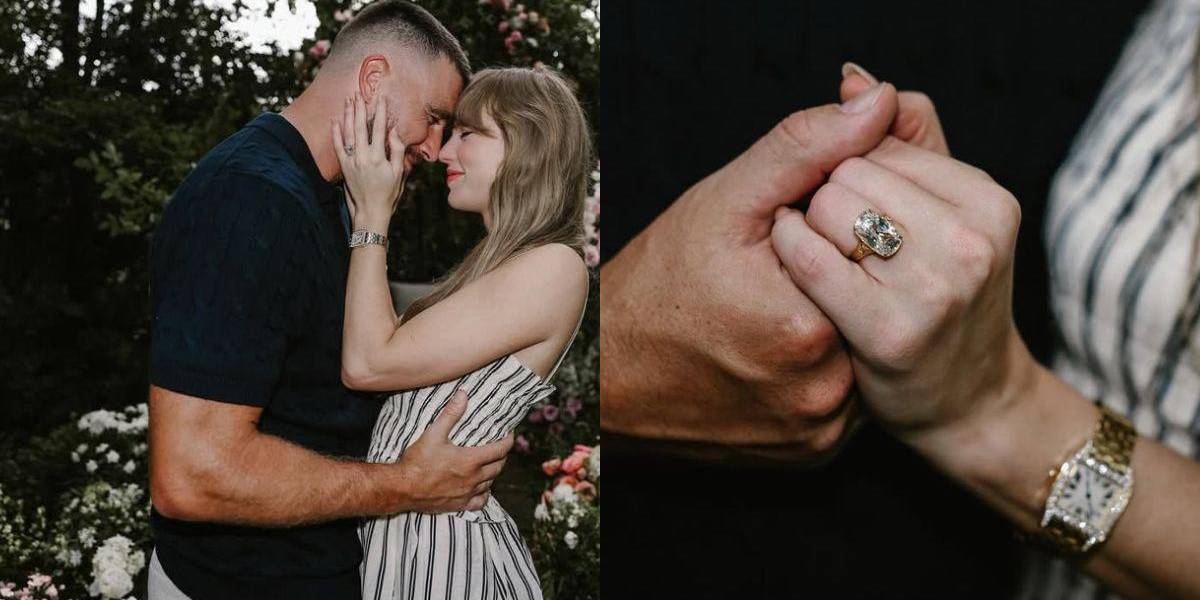Este es el precio del anillo de compromiso de Taylor Swift y Travis Kelce
