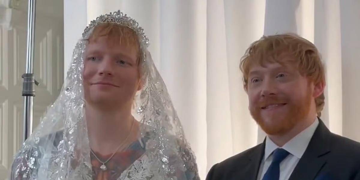 Ed Sheeran y Rupert Grint se reúnen tras 14 años en un nuevo video musical