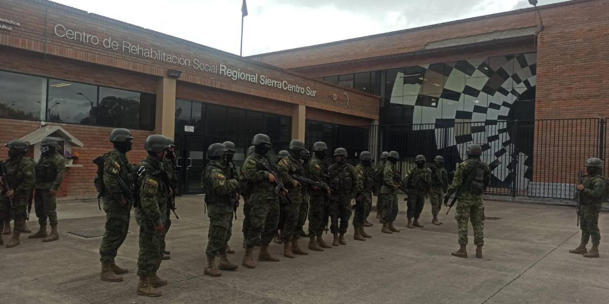 Fuerzas Armadas han intervenido 10 cárceles desde la declaratoria de estado de excepción